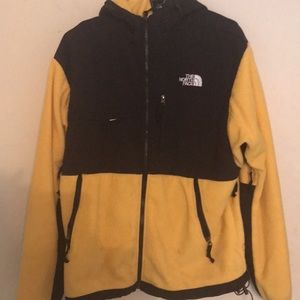 Yellow NorthFace Jacket ( With Hood)